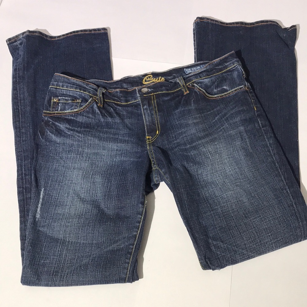 Blue Cult Y2K jeans denim #121 The Kate mid-rise flare size 31 medium wash